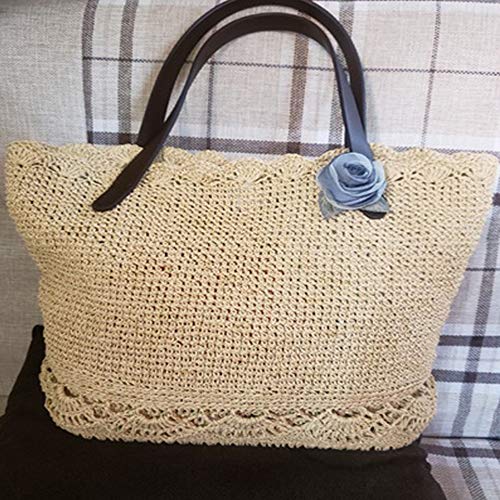 Natural Cotton Raffia Yarn Brown Crochet Summer Sun Hat Yarn,Beach...
