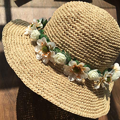 Natural Cotton Raffia Yarn Brown Crochet Summer Sun Hat Yarn,Beach...