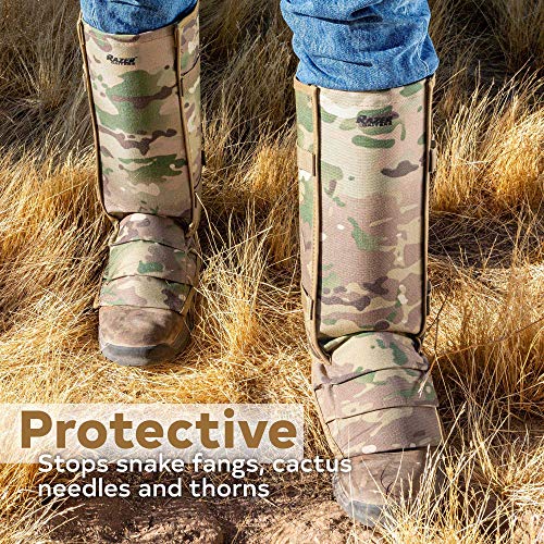 Razer Snake Gaiters with Free Storage Bag - Snake Bite Protection ...