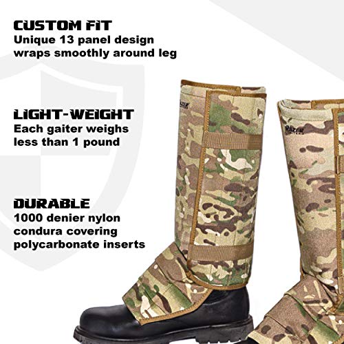 Razer Snake Gaiters with Free Storage Bag - Snake Bite Protection ...