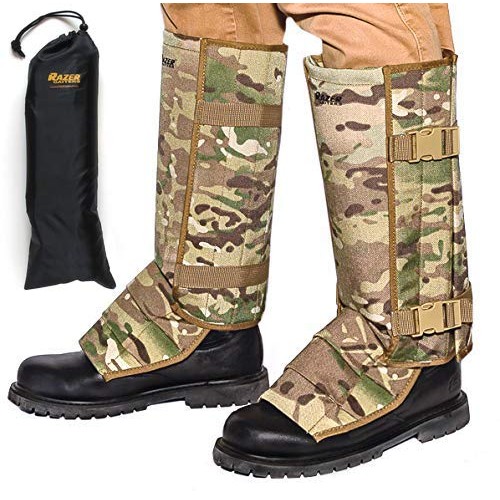 Razer Snake Gaiters with Free Storage Bag - Snake Bite Protection ...