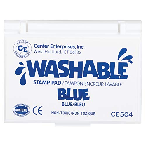 Stamp Pad Washable Blue by Center Enterprises