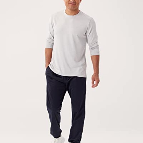 4 Pack:Mens Long Sleeve T-Shirt Workout Clothes Quick Dry Fit Gym ...