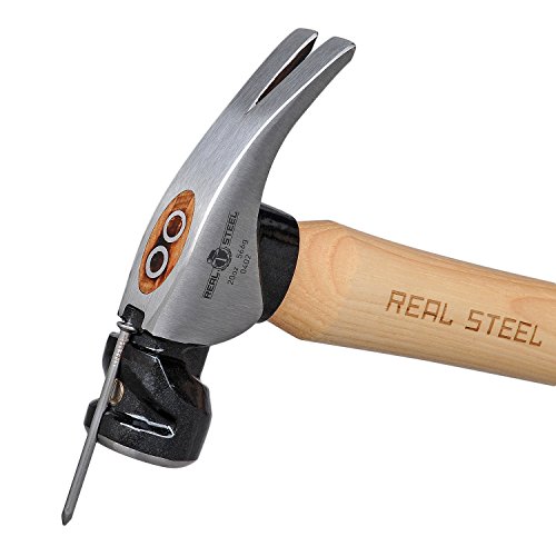 Real Steel 0402 Hickory Rip Claw Hammer, 20 oz