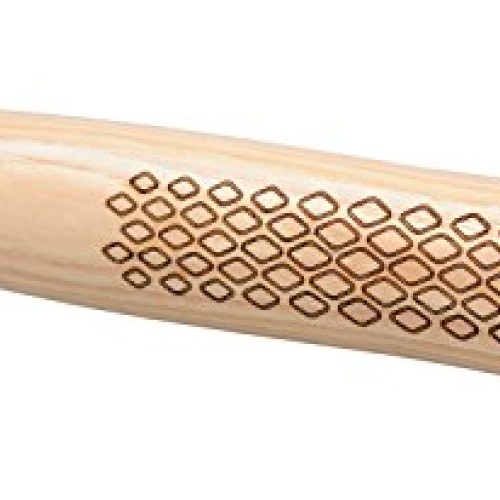 Real Steel 0421 Solid Brass Non-Sparking Hammer, Hickory Wood Hand...