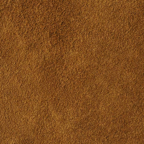Realeather Suede Leather, Medium Brown