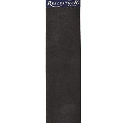 Suede Trim Piece 8-1/2X11-Black