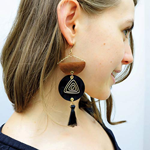 Suede Trim Piece 8-1/2X11-Black