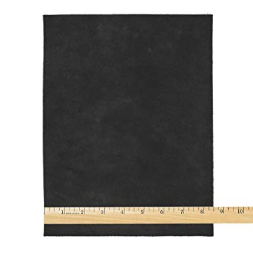 Suede Trim Piece 8-1/2X11-Black