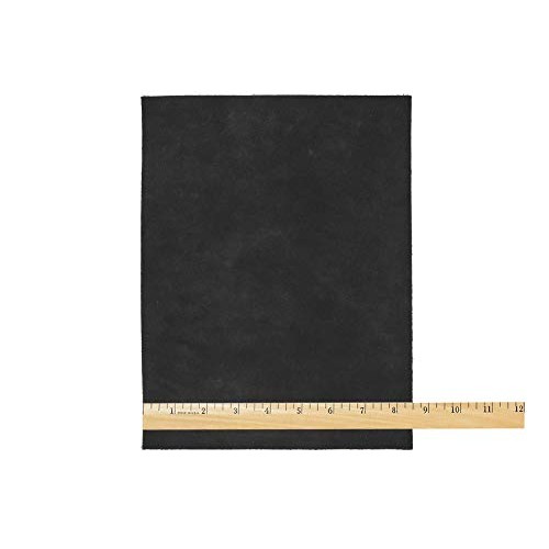 Suede Trim Piece 8-1/2X11-Black