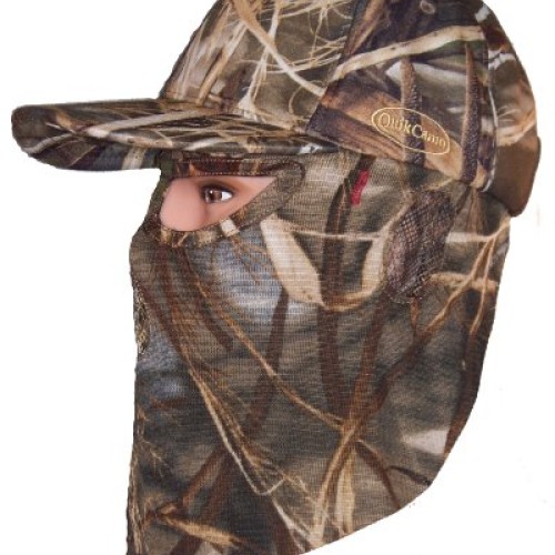 Realtree Max-4 Camouflage Cap, Camo Hunting Hat with Front Model F...