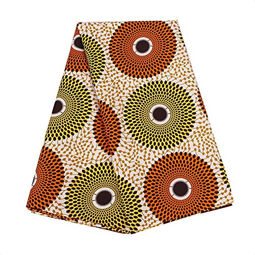 2019 Ankara African Polyester Wax Prints Fabric REALWAX 6 Yard Afr...