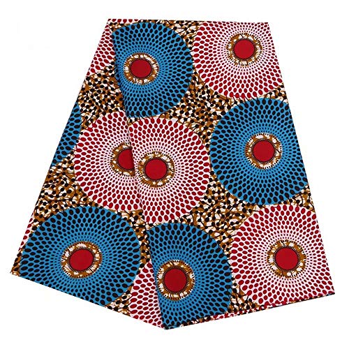 2019 Ankara African Polyester Wax Prints Fabric REALWAX 6 Yard Afr...