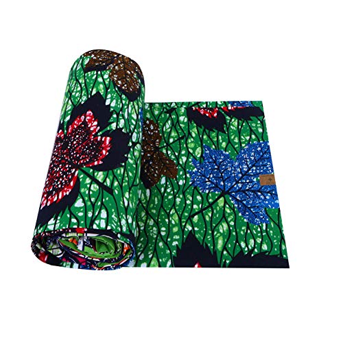 Fashion New Wax 100% Cotton REALWAXFabric Wax African Fabric Batik...