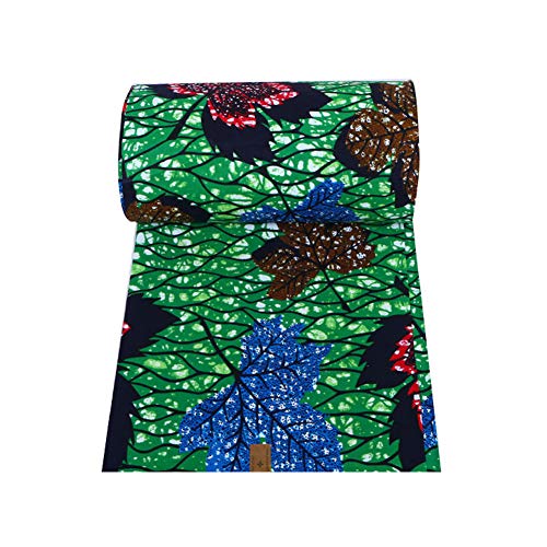 Fashion New Wax 100% Cotton REALWAXFabric Wax African Fabric Batik...