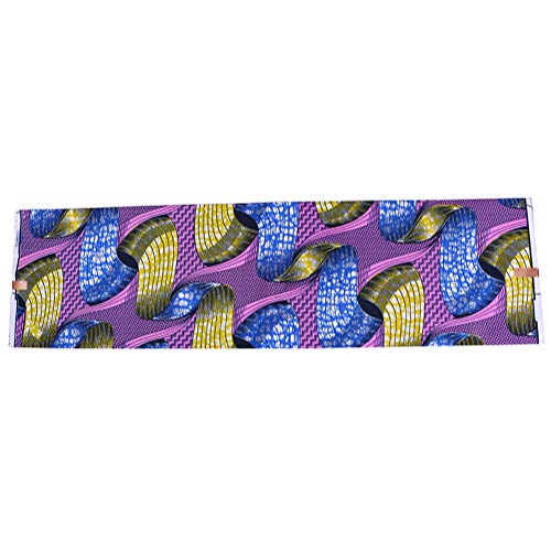 Realwax African Wax Prints Fabric New Ankara Bazin 6 Yards African...