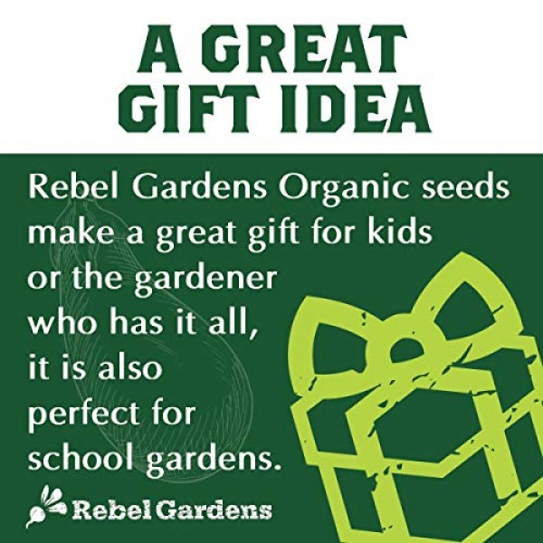 Survival Garden - Organic Seed Bank - Non GMO Heirloom USA Grown S...