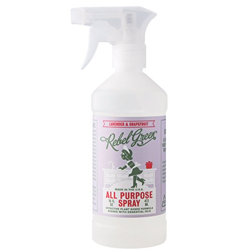 Rebel Green Natural All-Purpose Cleaner Spray - Kid Safe, Pet Safe...