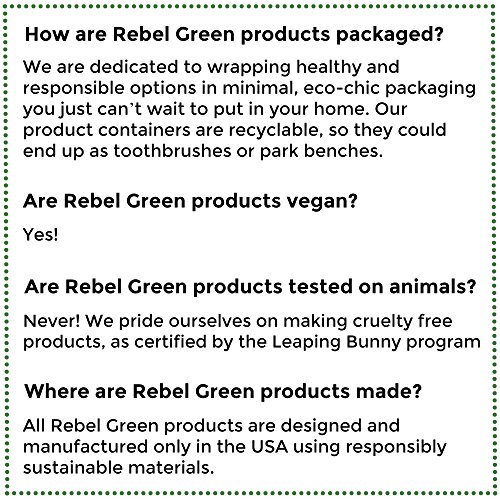 Rebel Green Natural All-Purpose Cleaner Spray - Kid Safe, Pet Safe...
