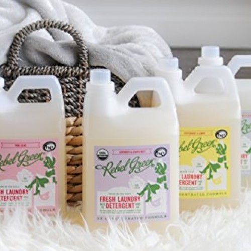 Rebel Green Natural Laundry Detergent, Certified Organic and Hypoa...