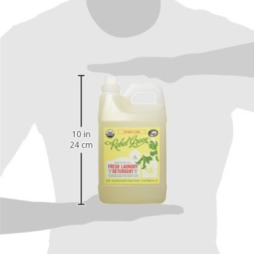 Rebel Green Natural Laundry Detergent, Certified Organic and Hypoa...