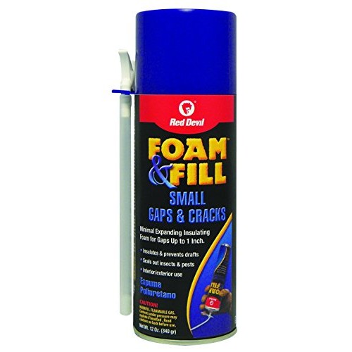 Red Devil 0913 Foam & Fill Small Gaps & Cracks Expanding Polyureth...