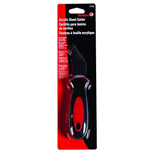 Red Devil 1170 PLEXIGLASS Cutting TOOLCARDED