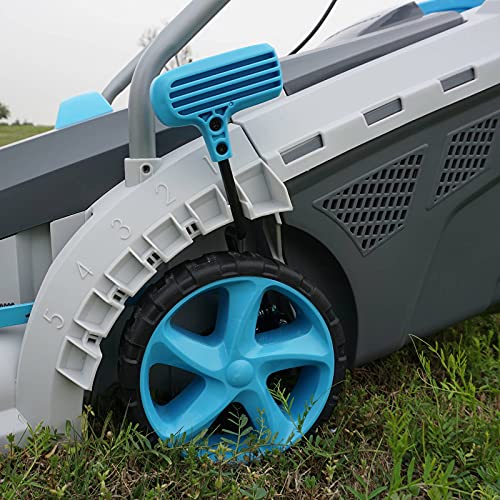 40V Cordless Lawn Mower, 18Inch Brushless Lawn Mower, 1-3 Adju...