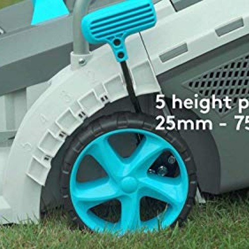 Swift 18-Inch Brushless Cordless Lawn Mower, Double 40-Volt Lithiu...