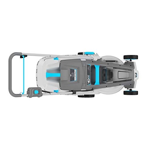 Swift 18-Inch Brushless Cordless Lawn Mower, Double 40-Volt Lithiu...
