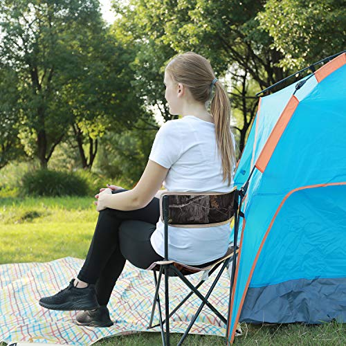 REDCAMP 2-Pack Tripod Hunting Chairs for Blinds, Portable Folding ...