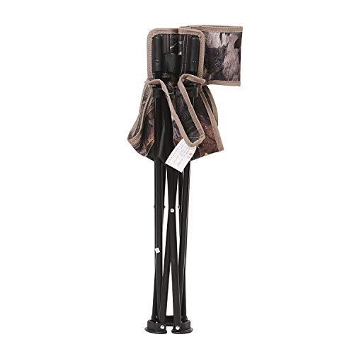 REDCAMP 2-Pack Tripod Hunting Chairs for Blinds, Portable Folding ...