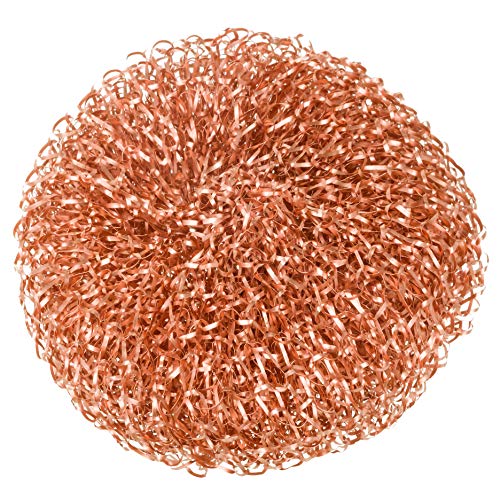 REDECKER Copper Pot Scrubber, Set of 2, Durable and Non-Abrasive S...