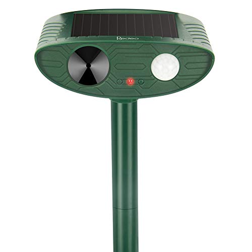 Redeo Outdoor Solar Cat Repellent Ultrasonic Animal Repeller Dog D...