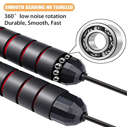 Redify Skipping Rope for Cardio and Endurance Training ,Fitness Ju...