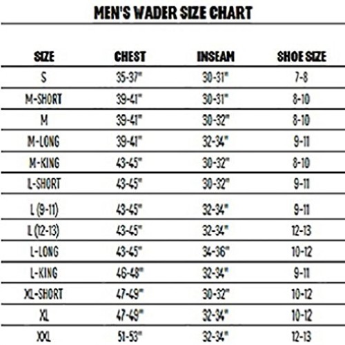 Redington Sonic-Pro HDZ Fly Fishing Waders - Large Long, Clay