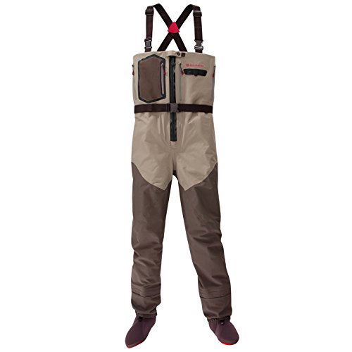 Redington Sonic-Pro HDZ Fly Fishing Waders - Large Long, Clay