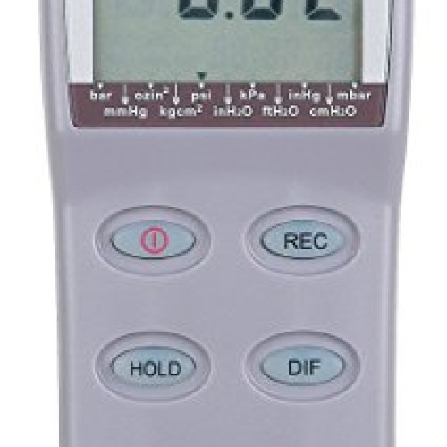 REED Instruments R3030 Digital Manometer, Gauge/Differential, 30psi