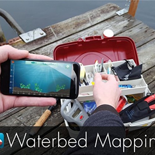 Reelsonar Portable Fish Finder Accurate Fish Depth Finder with Dep...