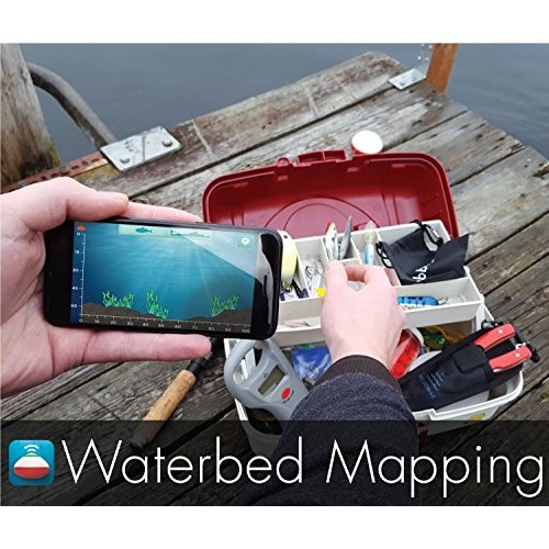 Reelsonar Portable Fish Finder Accurate Fish Depth Finder with Dep...
