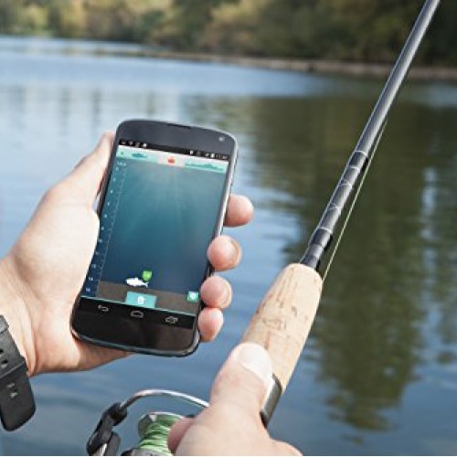 Reelsonar Portable Fish Finder Accurate Fish Depth Finder with Dep...