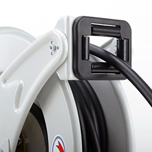 REELWORKS Air-Hose-Reel Retractable 3/8 Inch x 50 Feet ELITE Lon...