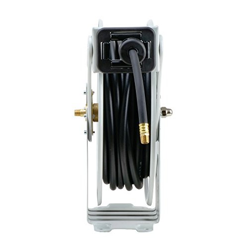 REELWORKS Air-Hose-Reel Retractable 3/8 Inch x 50 Feet ELITE Lon...