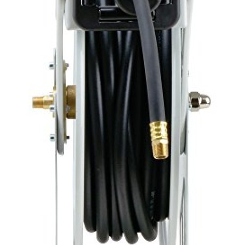 REELWORKS Air-Hose-Reel Retractable 3/8 Inch x 50 Feet ELITE Lon...