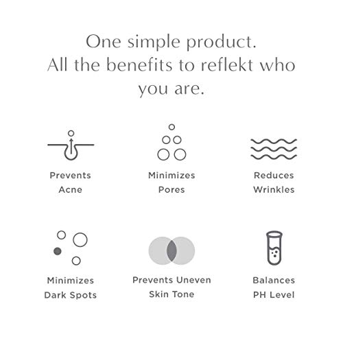 REFLEKT 1 Best Exfoliating Face Wash Gentle Hydrating Daily Face S...