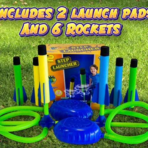 Toy Rocket Launcher for Kids: Best Jump Rocket Launchers Outdoor T...