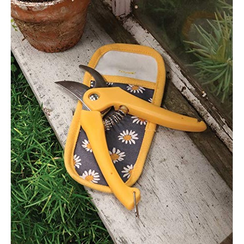 Regal Art & Gifts Lilac & Vine Daisy Pruner & Pouch Set Outdoor Ga...
