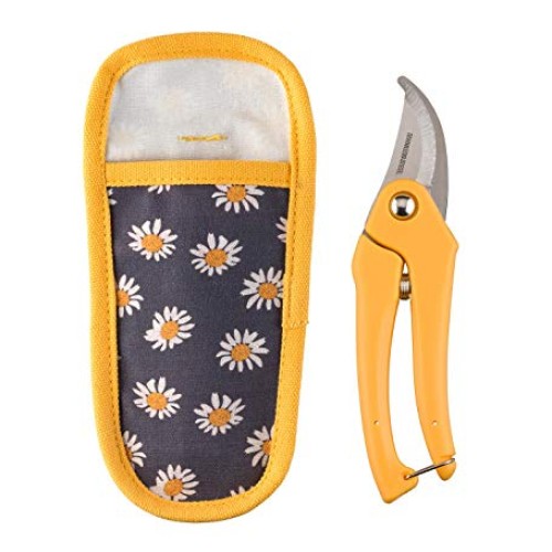 Regal Art & Gifts Lilac & Vine Daisy Pruner & Pouch Set Outdoor Ga...