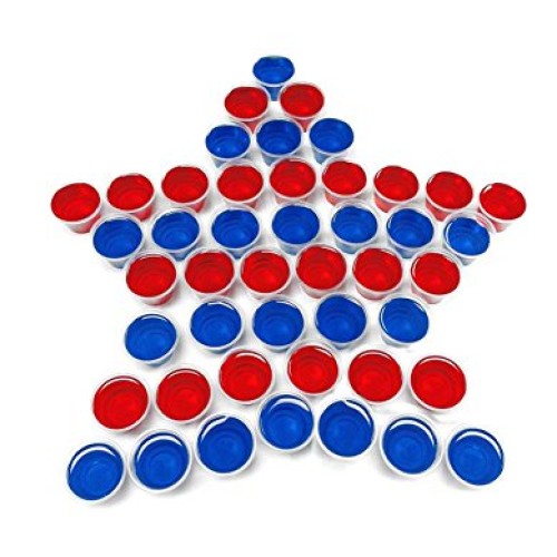 32 pieces - 2.5 oz Plastic Gelatin Jello Shot Cups with Lids resta...