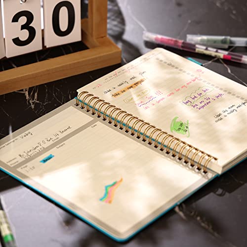 Regolden-Book To Do List Hardcover Notebook, To Do List Planner to...